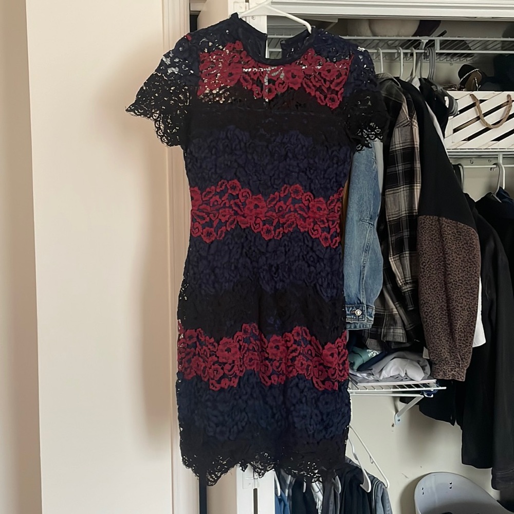 Express monochrome dress size 0